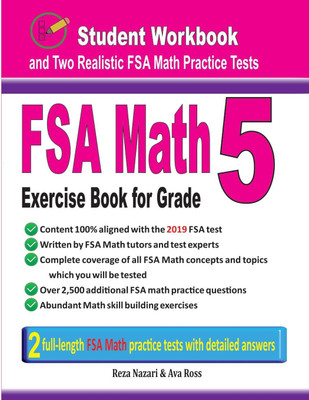 FSA Math Exercise Book for Grade 5(English, Paperback, Nazari Reza)