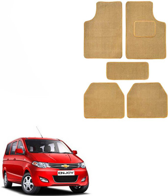 SHOOLIN Fabric Standard Mat For  Chevrolet Enjoy(Beige)