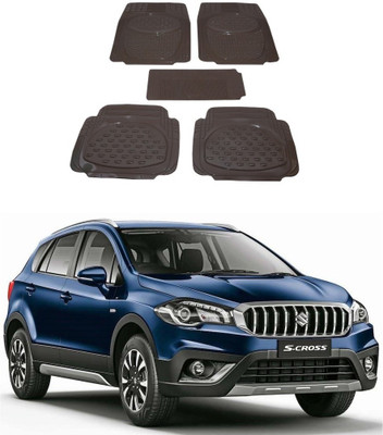 Autoxygen Rubber Standard Mat For  Maruti Suzuki S-Cross(Beige)