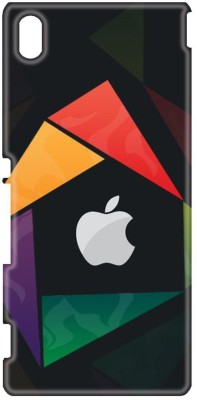 Smutty Back Cover for Sony Xperia M4 Aqua, Sony Xperia M4 Aqua Dual - Apple Logo Print(Multicolor, Hard Case, Pack of: 1)