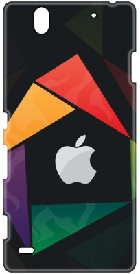 Smutty Back Cover for Sony C4 - Apple Logo Print(Multicolor, Hard Case, Pack of: 1)