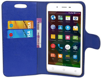 CHAMBU Flip Cover for BSNL Penta Smart PS501(Blue, Hard Case)