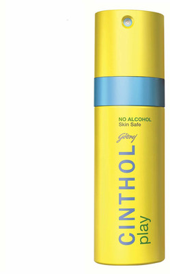 Cinthol Play , 150 ml (No Alcohol) Deodorant Spray - For Men(150 ml)