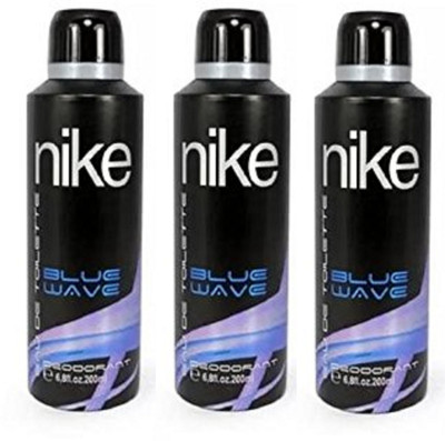 

Nike N150 Man Blue Wave Deo 200ml Each (Pack of 3) Deodorant Spray - For Men(600 ml, Pack of 3)