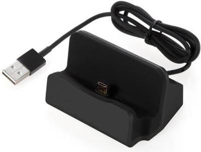 

Zaptin Micro USB Charging Dock Station Mount Stand Dock(Black)