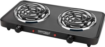 

Sheffield SH 2003 double coil 1800 W HOT PLATE (black) Electric Cooking Heater(2 Burner)