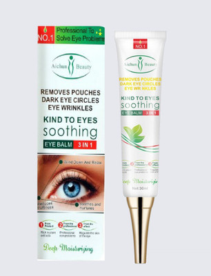 

Aichun Beauty Multi Effect 3in1 Eye Cream - Removes Pouches, Dark Circles, Eye Wrinkles - Kind to Eye Soothing, Moisturizing(30 ml)