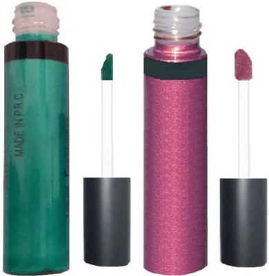 

ADJD ELEVATED GLOSSY SHIMMER EYE SHADOW PREPOSSESSING RICH SHINY 24 ml(GREEN, PINK)