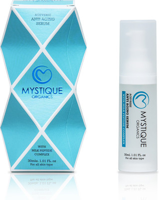 

MYSTIQUE ORGANICS Ageverse Anti Aging Organic & Paraben Free Face Serum with Milk Peptide Complex for Men & Women(30 ml)