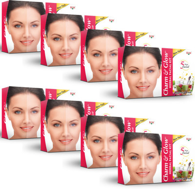 

Charm & Glow Herbal Facial Kit - Pack of 8 216 g(Set of 8)