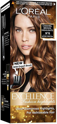 

L'Oreal Paris Excellence Fashion Highlights Hair Color, Caramel Brown Hair Color(Caramel Brown)