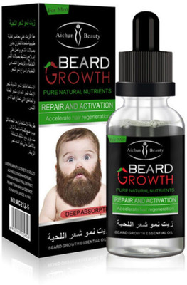 

Aichun Beauty Beard Growth Essential Oil - Pure Natural Nutrients - Repair & Activation, Accelerate Hair Regeneration(30 ml)