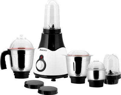 ANJALIMIX 5BJTABBYBLACK750 750 Mixer Grinder(Multicolor, 5 Jars)