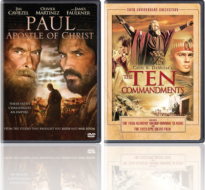 

The Ten Commandments & Paul, Apostle of Christ(DVD English)