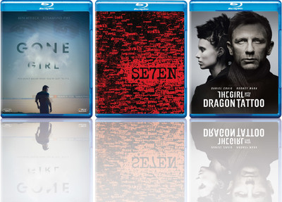 

Gone Girl + Seven + The Girl with the Dragon Tattoo(Blu-ray English)