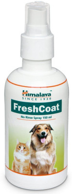 

Himalaya Himalaya Fresh Coat Whitening and Color Enhancing Fresh Coat Spray | Dry Bath | Coat Cleanser | For Puppies | Dog | Cat | Pet Product | By Lakhubhai - 150 ml Dog Shampoo(150 ml)