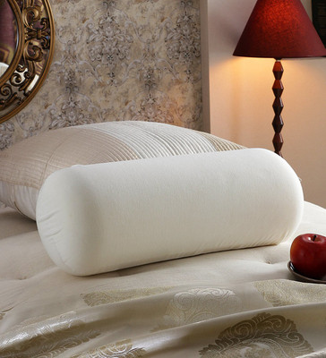Embroco Polyester Fibre Solid Bolster Pack of 1(White)