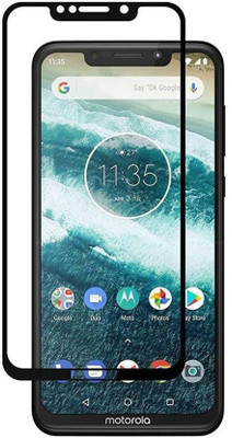 KMP POWER Edge To Edge Tempered Glass for Motorola Moto One Power(Pack of 1)