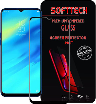 SoftTech Edge To Edge Tempered Glass for Realme 2 Pro(Pack of 1)