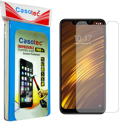 Casotec Impossible Screen Guard for POCO F1(Pack of 1)