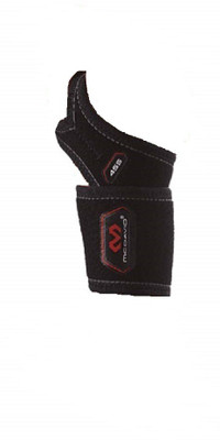 McDavid Elastic Strap Wrist Support(Black)