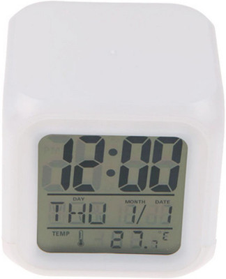 RHONNIUM Digital Multicolor Clock