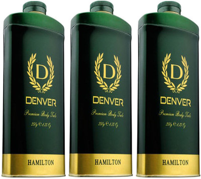 

Denver 3 HAMILTON PREMIUM BODY TALC 300GM(300 g)