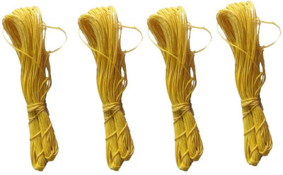 GLOWLIGHT UNIVERSAL YELLOW ,JANAYU , YAGYOPAVIT THREAD Thread(180 m Pack of4)