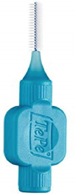 

TePe Interdental Brush with One Cap 0.6mm Blue Color Pack of 8 Medium Toothbrush(Pack of 8)