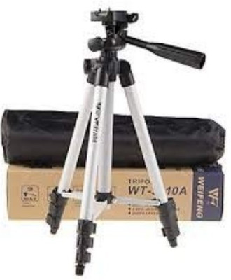 ROAR BWJ_618B_3110 Tripod smart phones compatiable Portable tripod with bluetooth remote||360 degree tripod|| Foldable triopod|| Camera stand|| Mobile Tripod|| Camcorder tripod|| Camera mount|| Extendable tripod||Three-Dimensional Head & Quick Release Plate|| Compatible with android & IOS smart phon