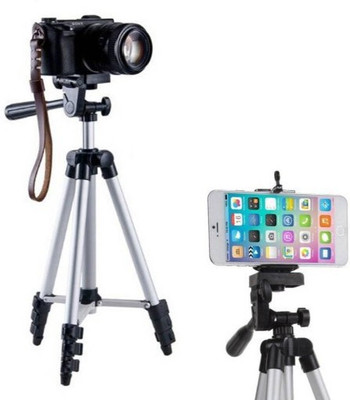 ROAR VFO_468V_3110 Tripod smart phones compatiable Portable tripod with bluetooth remote||360 degree tripod|| Foldable triopod|| Camera stand|| Mobile Tripod|| Camcorder tripod|| Camera mount|| Extendable tripod||Three-Dimensional Head & Quick Release Plate|| Compatible with android & IOS smart phon