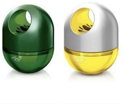 Godrej Aer Twist Fresh Forest Delight & Sunny Citrus Blast Car Freshener Gel Aer Twist(2 x 45 g)