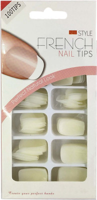 

One Personal Care Pack of 100 Oval Artificial Tip Enhancements | Dott & Draw | Re-size-able Cream(Pack of 100)