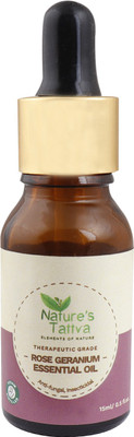 

Nature's Tattva Rose Geranium Essential Oil, Therapeutic Grade, 15ml(15 ml)