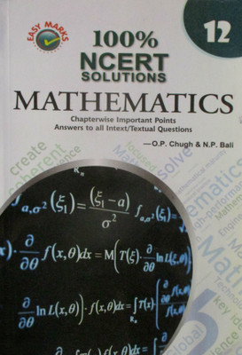 Cbse Ncert Solutions Mathematics for Class 12  - Includes Chapterwise Important Points, Answers to All Intext/Textual Questions(English, Paperback, unknown)