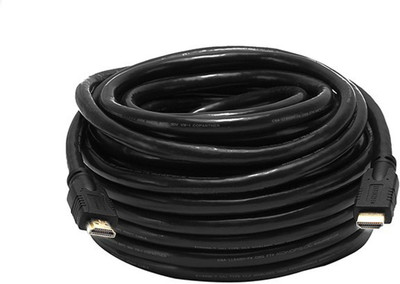 

ANDTRONICS HDMI to HDMI 1.4v Gold Plated Full HD Cable 1080p, 1440p, 1600p 3D, ARC, HDCP supported - 30M 90 FT HDMI Cable(Compatible with Desktops, Laptops, TV, Black)