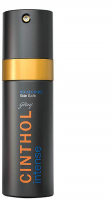 Cinthol Intense , 150 ml (No Alcohol) Deodorant Spray - For Men(150 ml) Flipkart