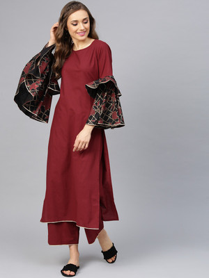 Idalia Women Kurta Palazzo Set