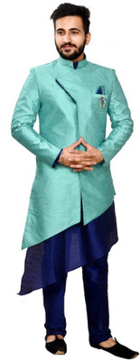SG Men Kurta Pant Ethnic Jacket Set