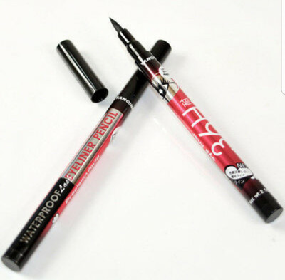 

SALUTING yanqina 36 H Waterproof Eyeliner Pack of 2 Deep Black long lasting 3.8 ml(BLACK)
