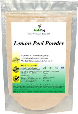 

VY VedaYug Lemon Peel Powder For Skin Care (100 Gram)(100 g)