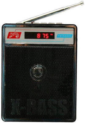 

Fangtooth SL-413 Fm/Radio Mp3 Music Player Supports USB pen-drive, Aux & Memory card FM Radio(Black)