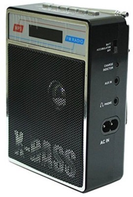 

Fangtooth SL-413 Fm/Radio Mp3 Music Player Supports USB pen-drive, Aux and Memory card FM Radio(Black)