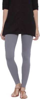 s r collection Ankle Length  Ethnic Wear Legging(Grey, Solid)