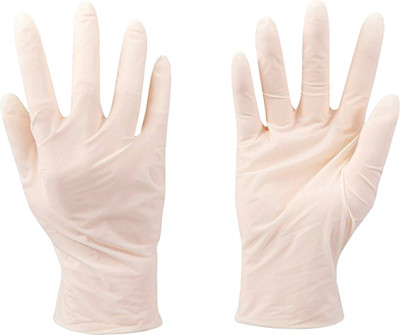 

CHEMICOGLASS MG-LARGE-100PCS Latex Examination Gloves(Pack of 100)
