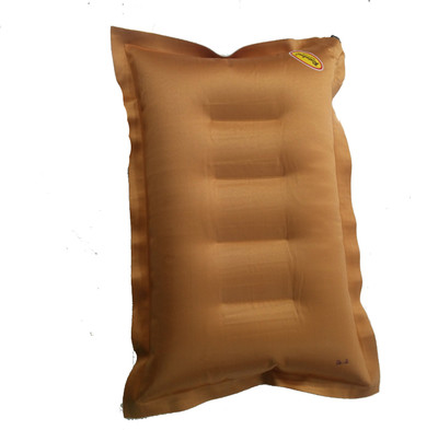 ANS Air Solid Sleeping Pillow Pack of 1(khakhi)