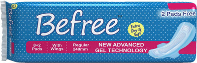

Befree Regular Sanitary Pad(Pack of 10)