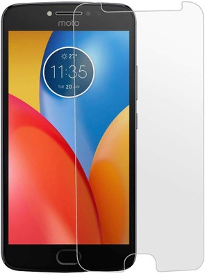 MSANSS Tempered Glass Guard for Motorola Moto E4 Plus(Pack of 2)