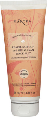 

Mantra Peach & Saffron Himalayan Rocksalt Microdermaabrasion Face Scrub(100 ml)