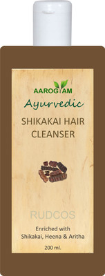

Aarogyam Ayurvedic Shikakai Hair cleanser 250 ml+250 ml Pack Of 2(250 ml)